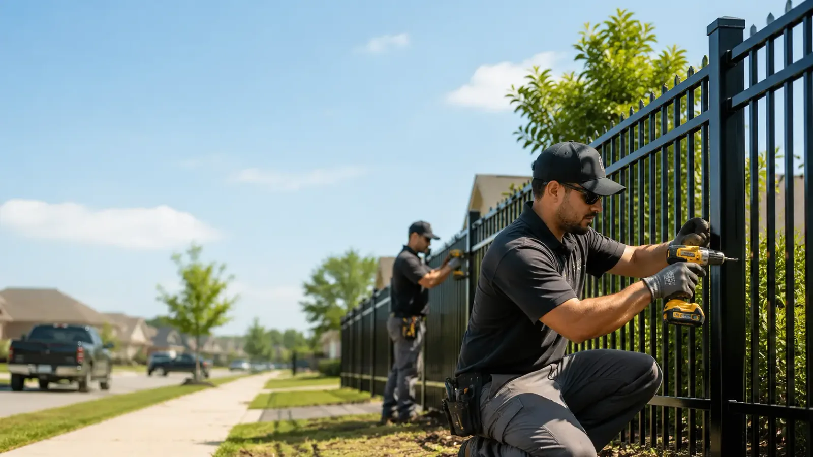Metal Fence Installation in Meridian, NY